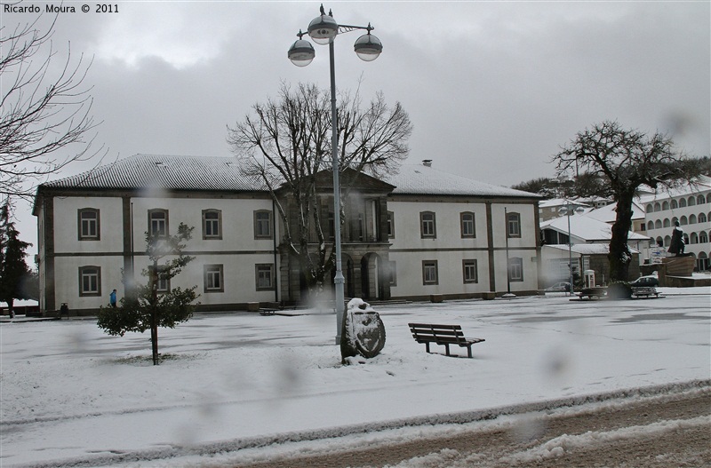 Montalegre com neve