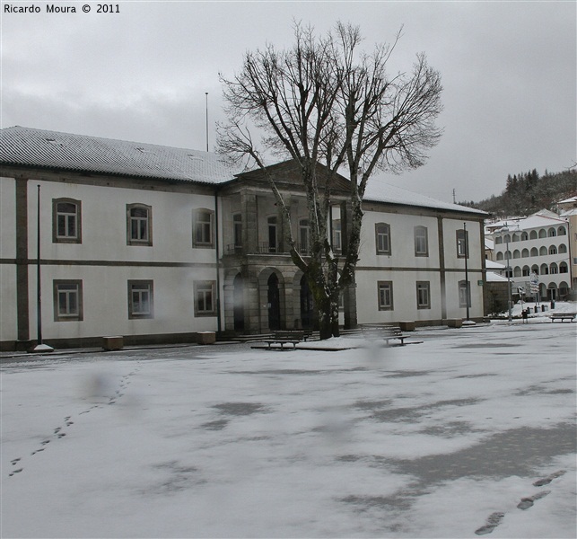 Montalegre com neve
