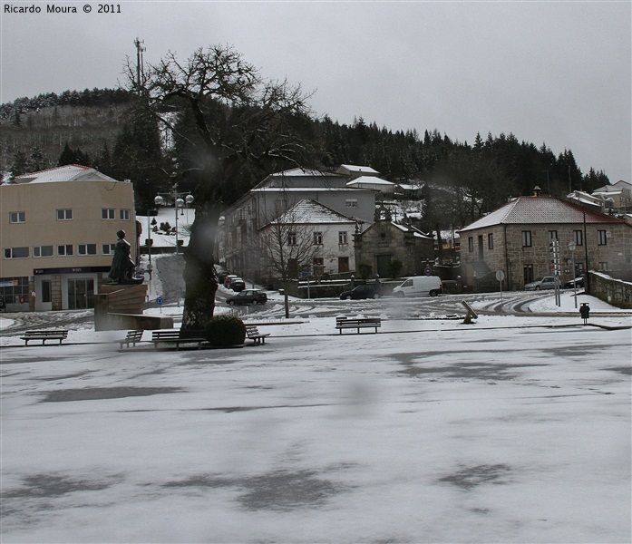Montalegre com neve