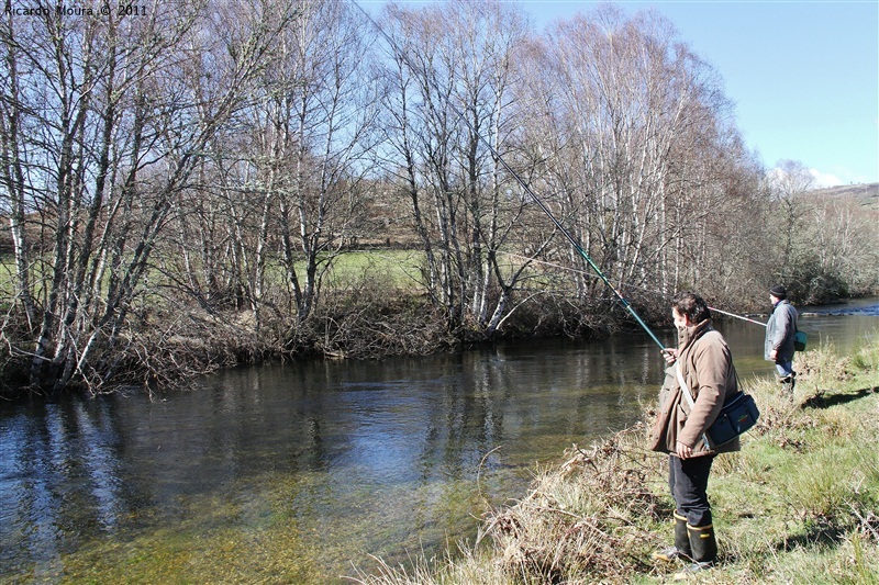 Abertura da pesca no rio