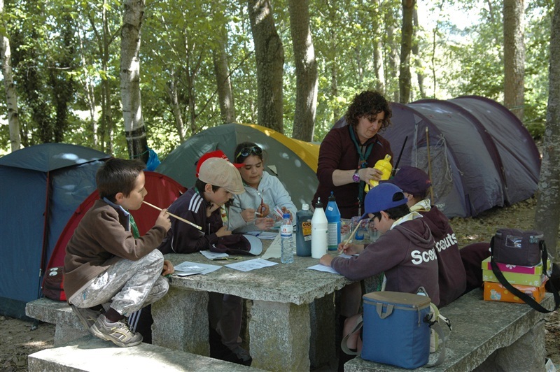 Escuteiros - Acampamento de Páscoa 2011