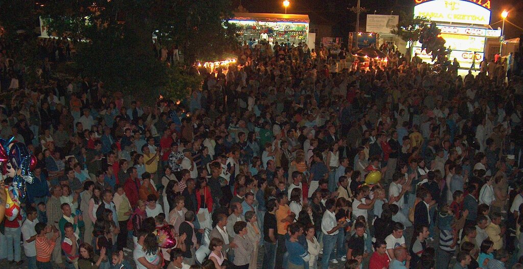 Mar de gente no concerto de Marco Paulo