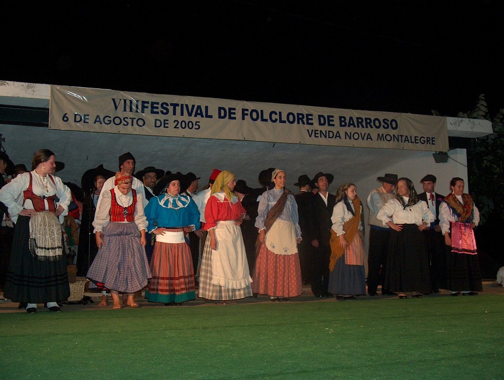 Venda Nova - VIII Festival de Folclore de Barroso foi um sucesso