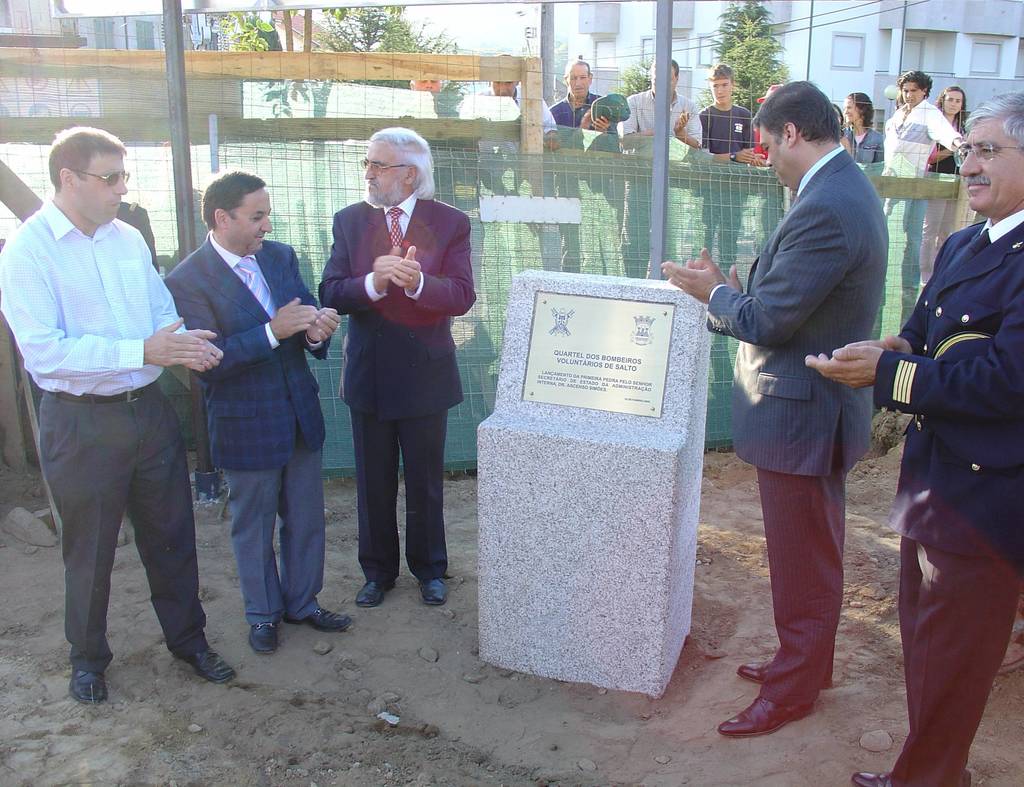 Nova ETAR e Parque de Campismo de Penedones inaugurados e lançada primeira pedra do Quartel dos B...