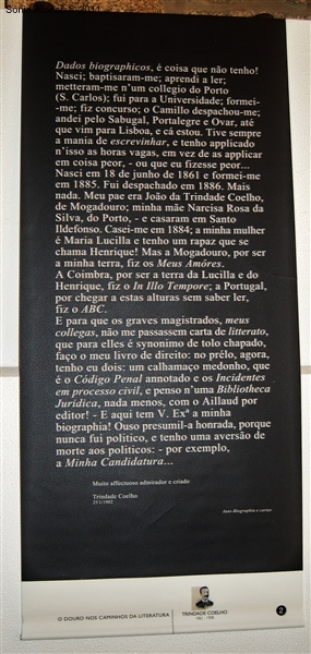 Trindade Coelho na Biblioteca Municipal