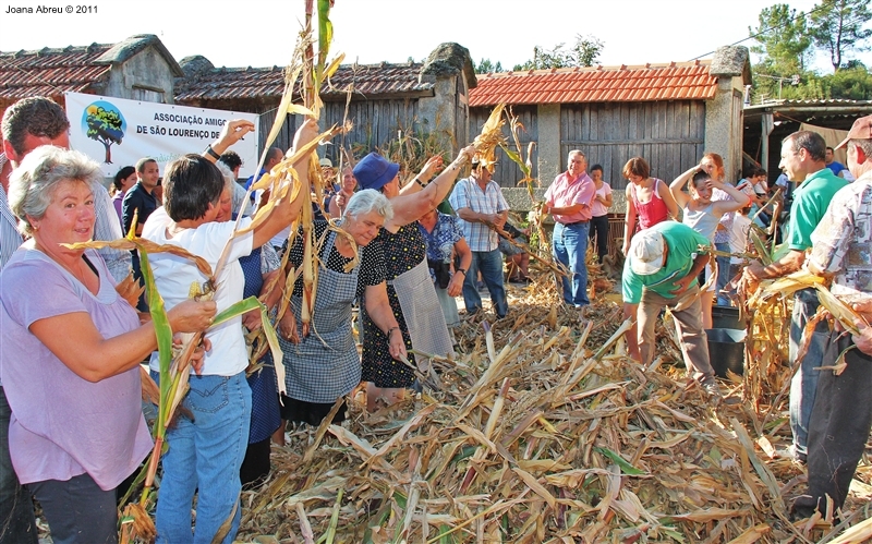Desfolhada em São Lourenço - Cabril