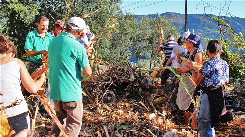 Desfolhada em São Lourenço - Cabril