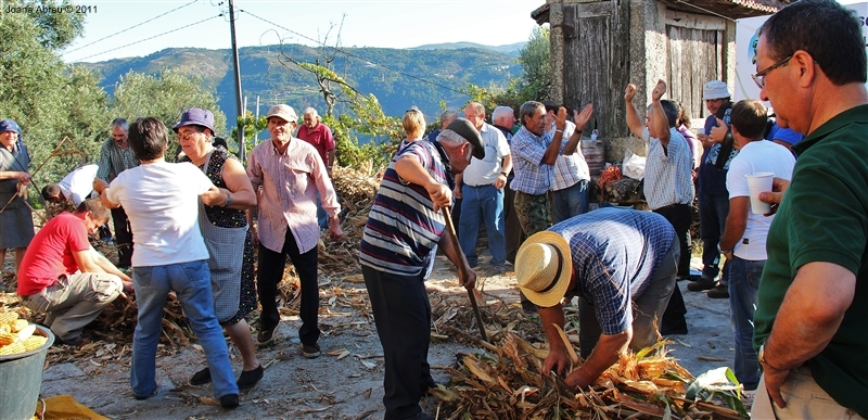 Desfolhada em São Lourenço - Cabril