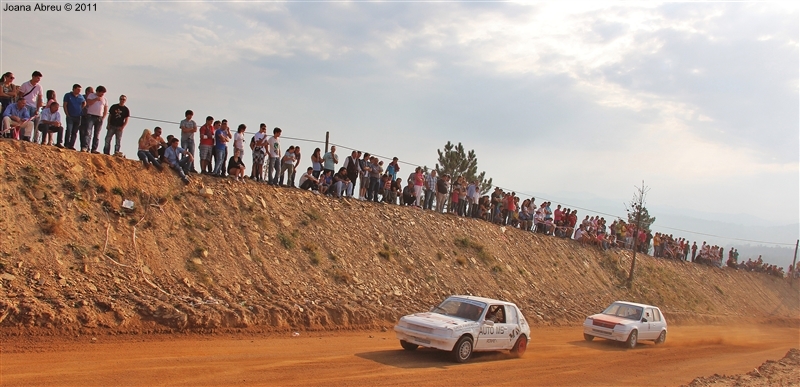 Autocross na pista de Salto