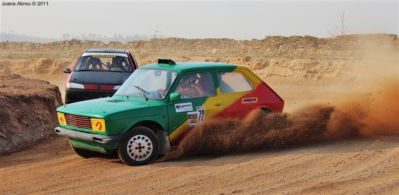 Autocross na pista de Salto