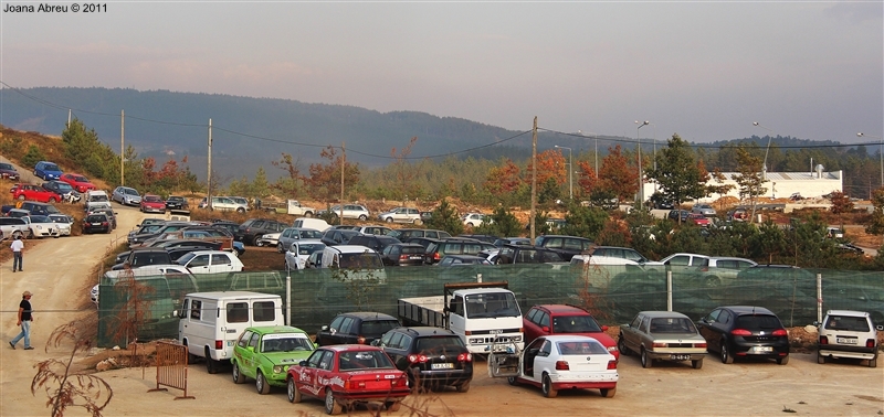Autocross na pista de Salto