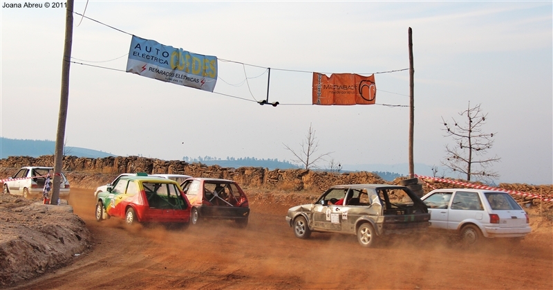 Autocross na pista de Salto