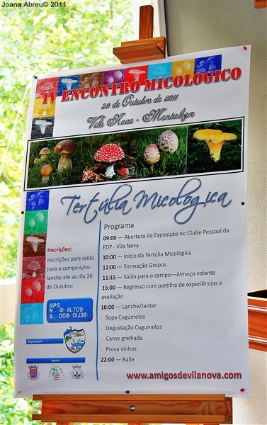 IV Encontro Micológico em Vila Nova