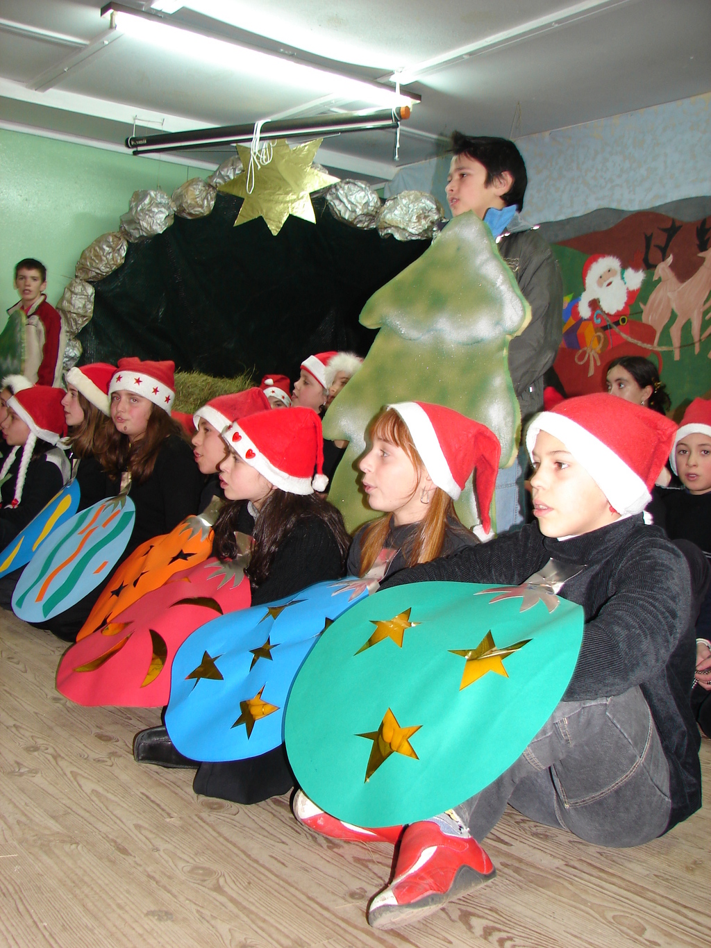 Festa de Natal na Preparatória pelo Agrupamento de Escolas