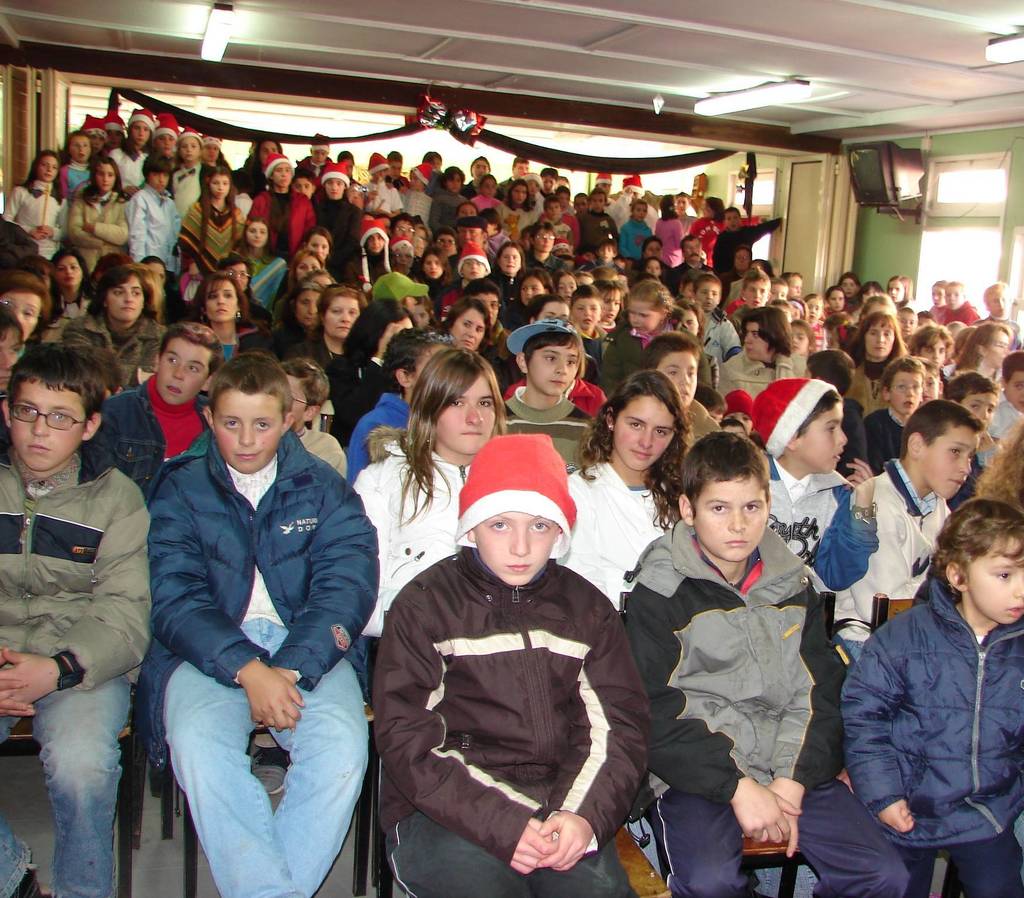 Festa de Natal na Preparatória pelo Agrupamento de Escolas