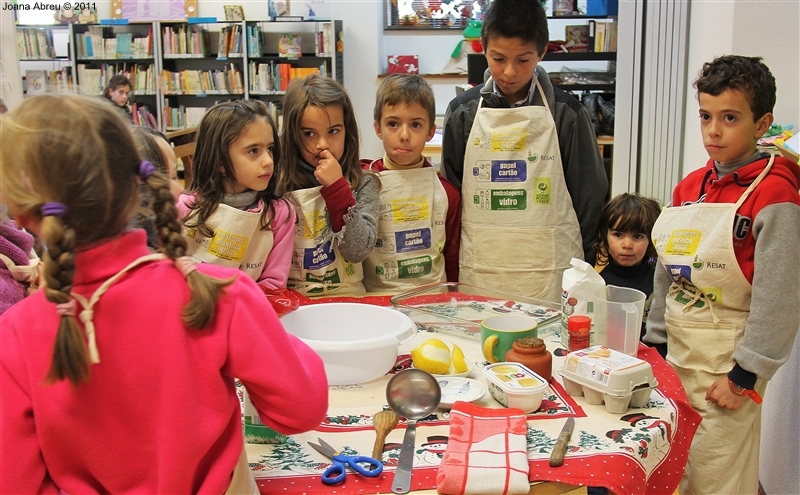 Natal 2011 - Aletria na Biblioteca de Montalegre