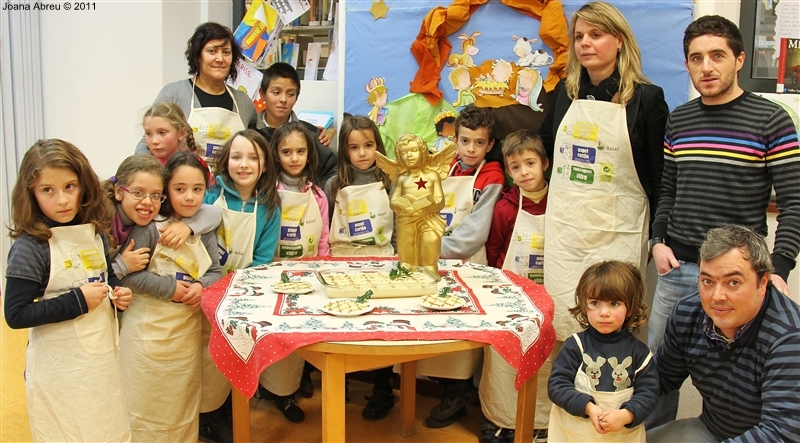 Natal 2011 - Aletria na Biblioteca de Montalegre