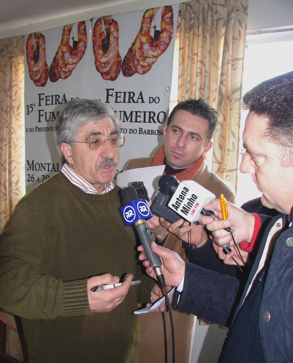 Muita Comunicação Social presente na Feira do Fumeiro