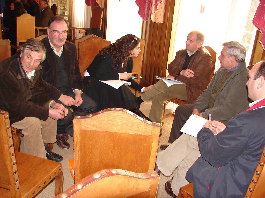 Reunião do projecto "Parques com Vida" no salão nobre da Câmara de Montalegre