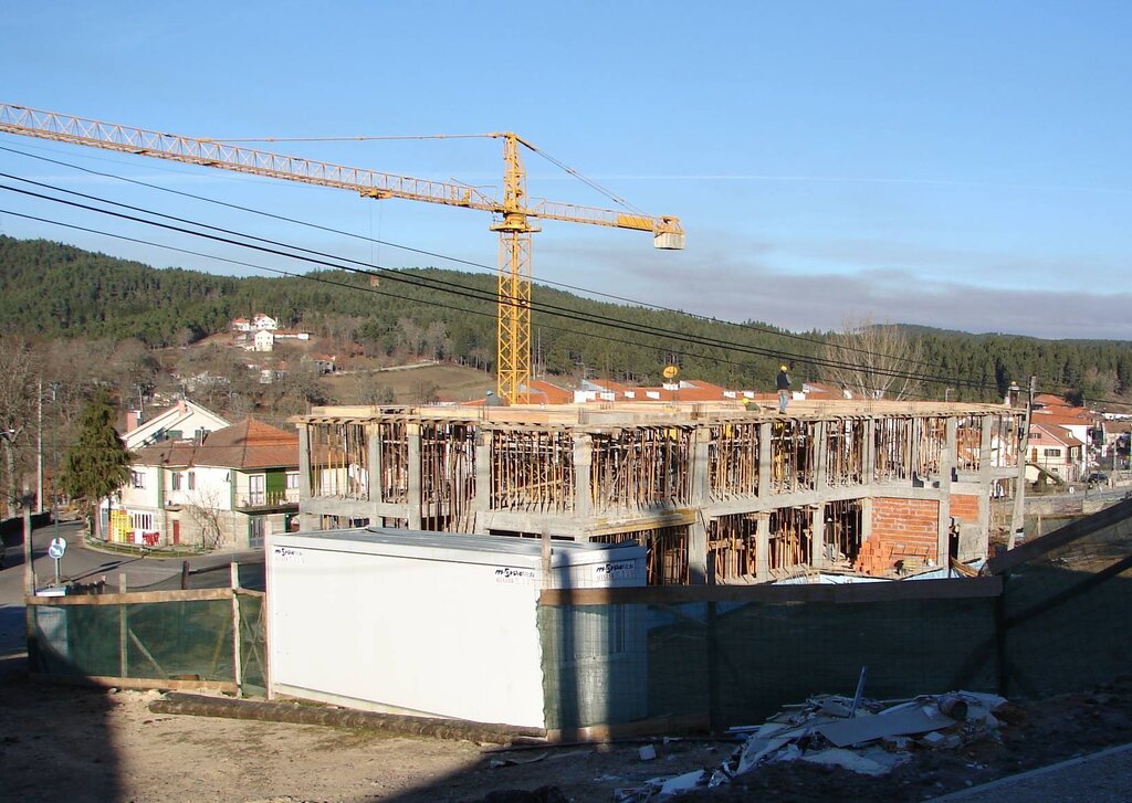 Quartel dos Bombeiros de Salto - obras em bom ritmo