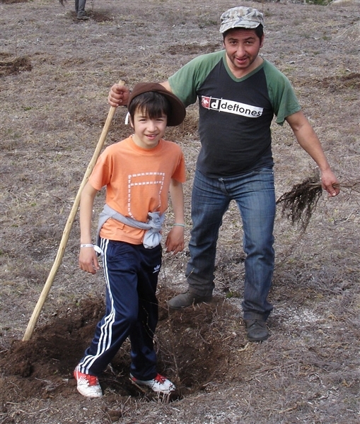 Mais de mil árvores plantadas no Gerês (2012)