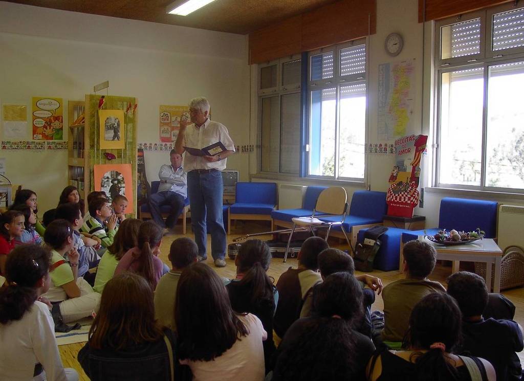 "Histórias Cantadas" na Biblioteca Escolar do Baixo Barroso