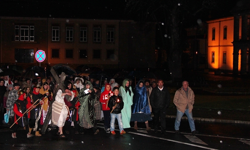 Via Sacra ao vivo em Montalegre