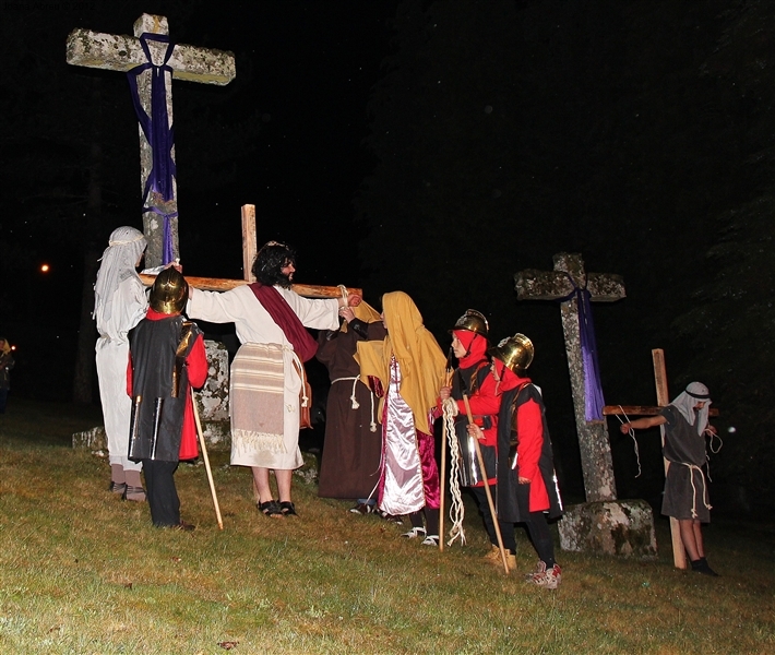 Via Sacra ao vivo em Montalegre