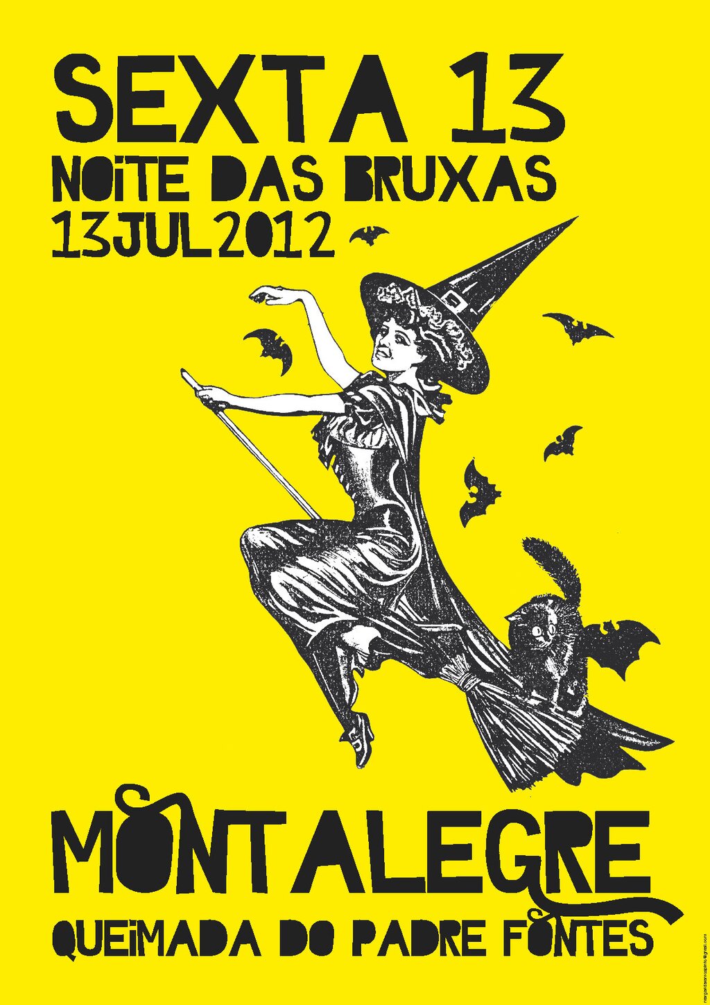 Sexta 13 (Julho 2012) - Cartaz Vencedor