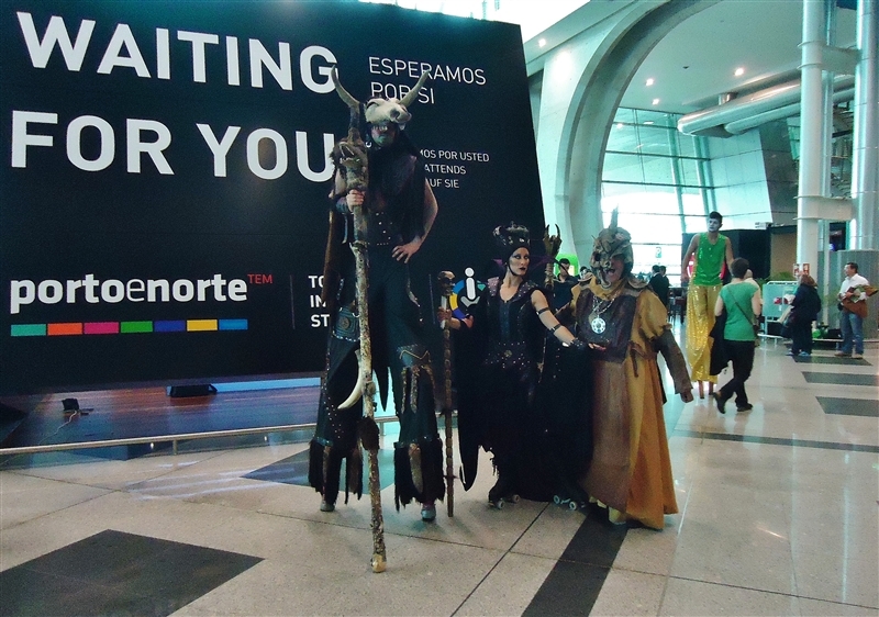 Sexta 13 de Montalegre promovida no aeroporto (Porto)