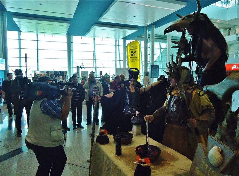 Sexta 13 de Montalegre promovida no aeroporto (Porto)