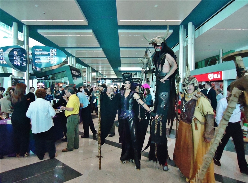 Sexta 13 de Montalegre promovida no aeroporto (Porto)