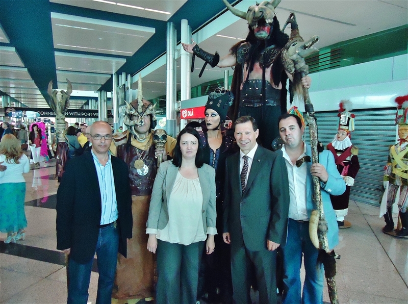 Sexta 13 de Montalegre promovida no aeroporto (Porto)