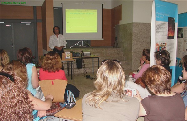 Palestra sobre Inclusão na Feira do Livro