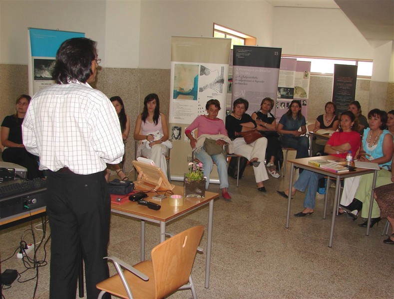 Palestra sobre Inclusão na Feira do Livro