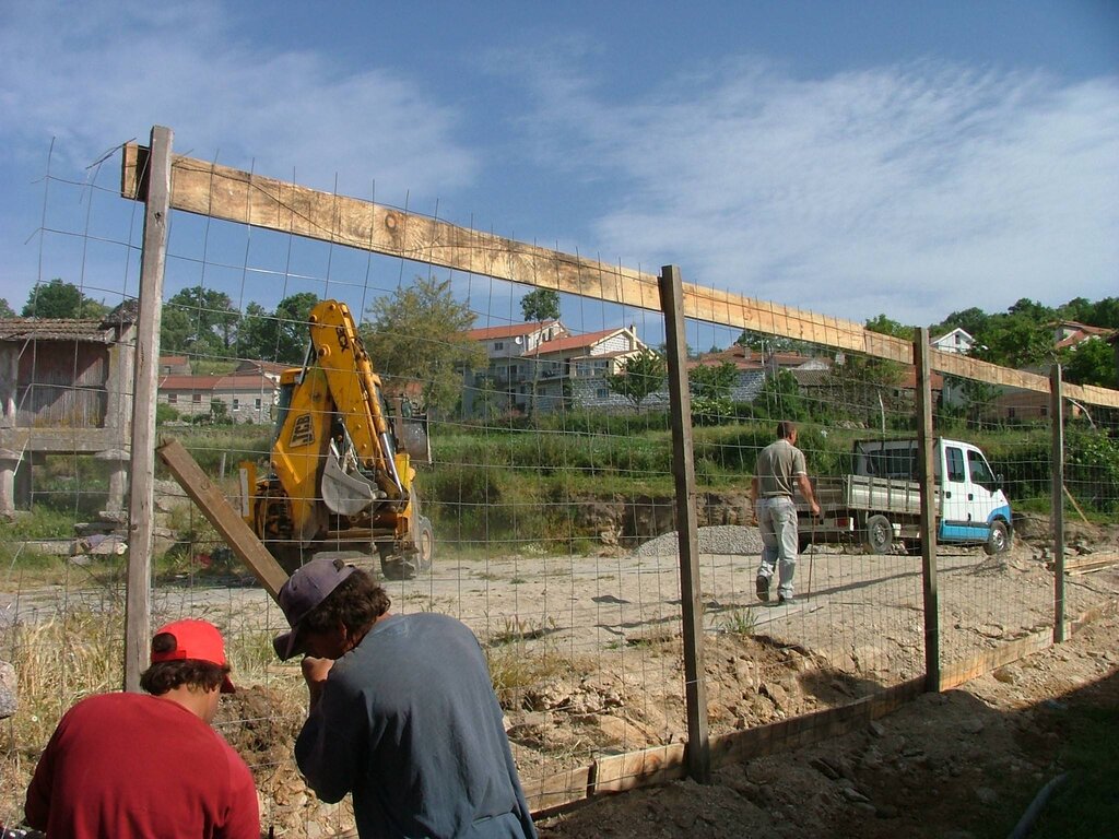 Arrancaram as obras de construção da Sede da Banda de Parafita