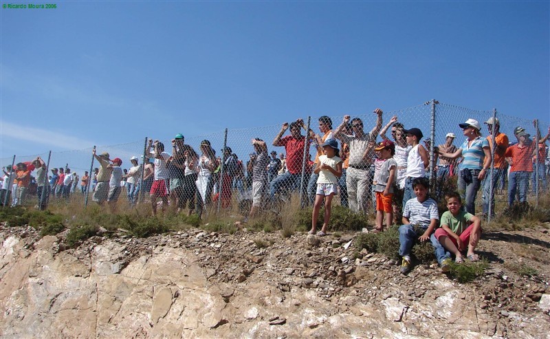 Espectáculo na Pista Automovel de Montalegre