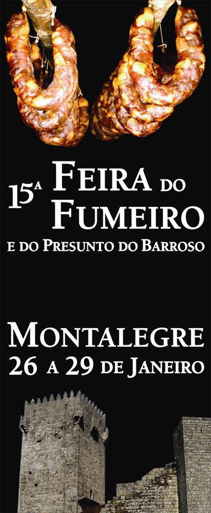 Cartaz oficial da XV Feira do Fumeiro