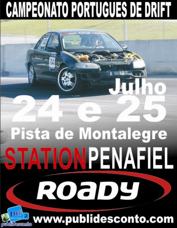 Nacional de Drift na Pista Automóvel