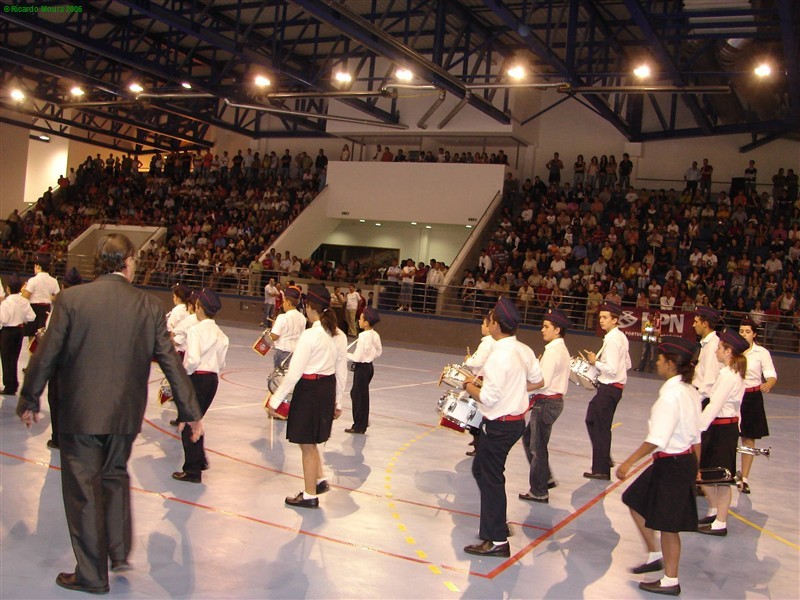 Fanfarra dos Bombeiros de Montalegre brilha no encerramento do Torneio Futsal 2006