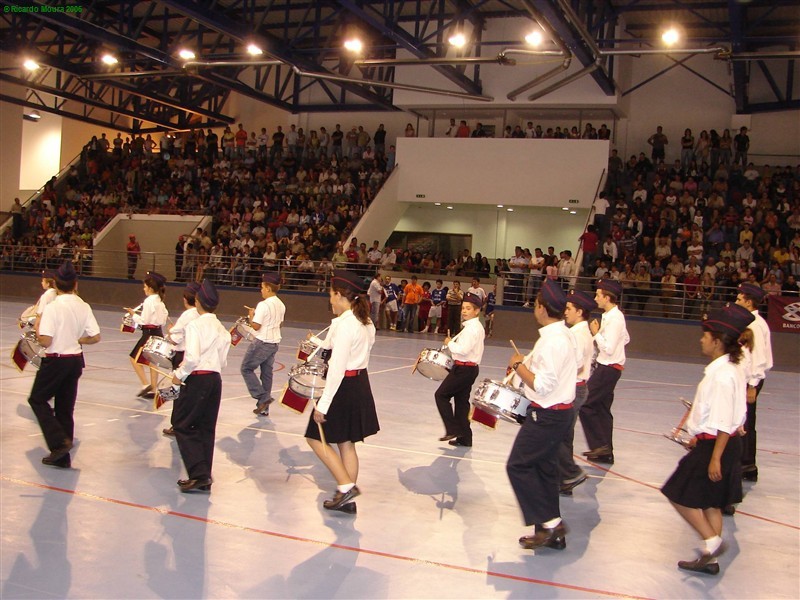 Fanfarra dos Bombeiros de Montalegre brilha no encerramento do Torneio Futsal 2006