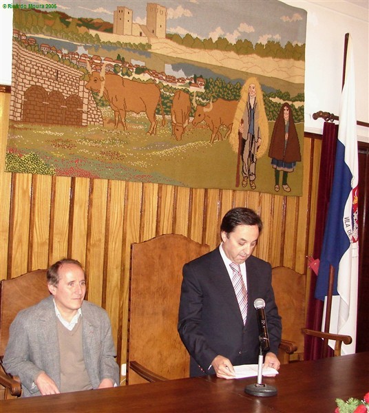 Visita do Maire de Nanterre (França) a Montalegre