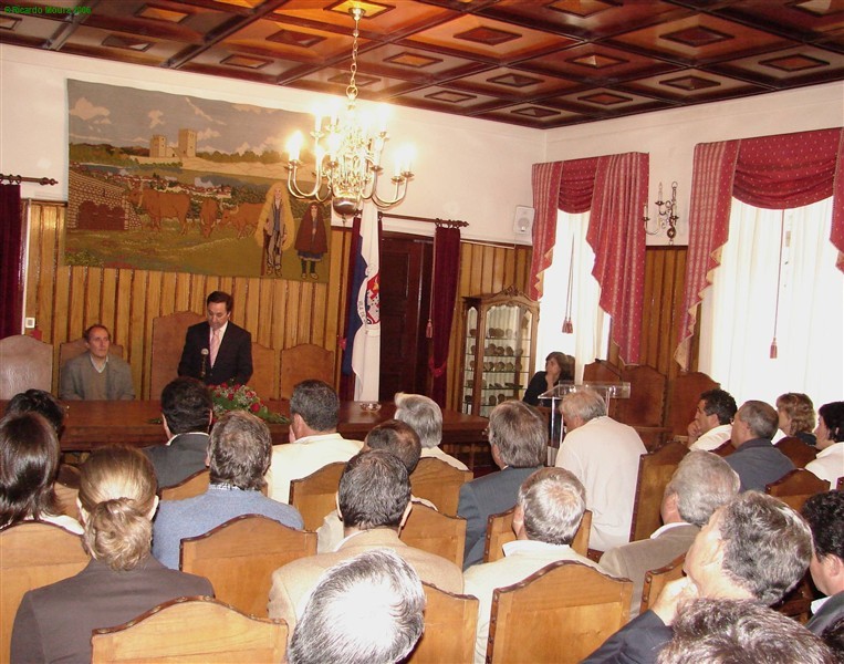 Visita do Maire de Nanterre (França) a Montalegre