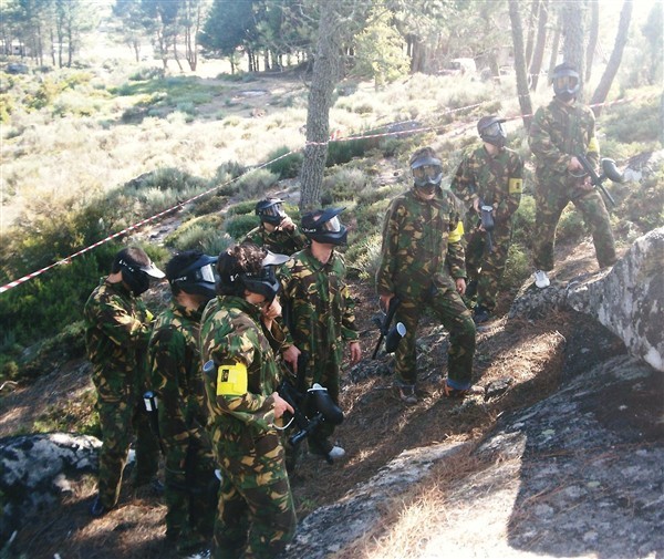 Paint-Ball em Pedrário (ver fotos)