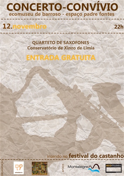 &quot;Concerto-Convívio&quot; no Ecomuseu (HOJE)