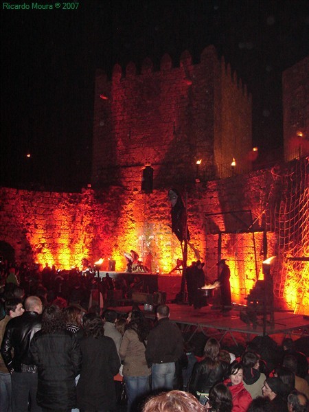 Noite mágica no Castelo de Montalegre