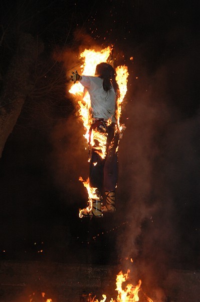 Queima do Judas 2007 em Montalegre