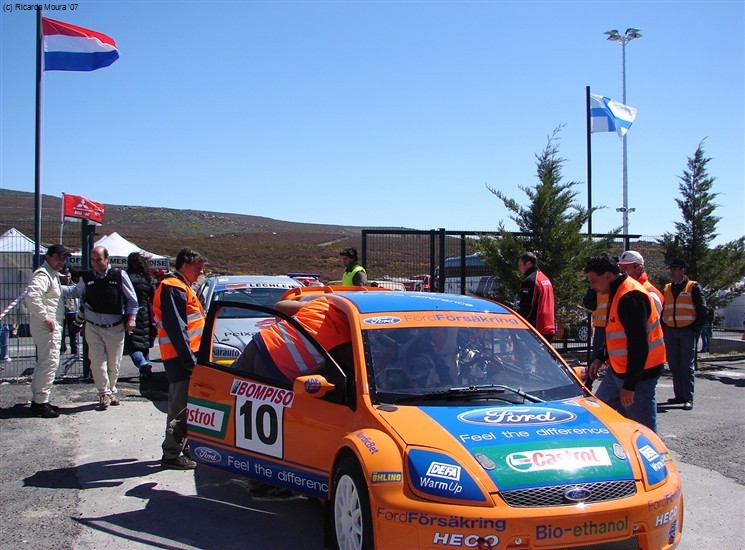 Treinos livres na Pista Automovel