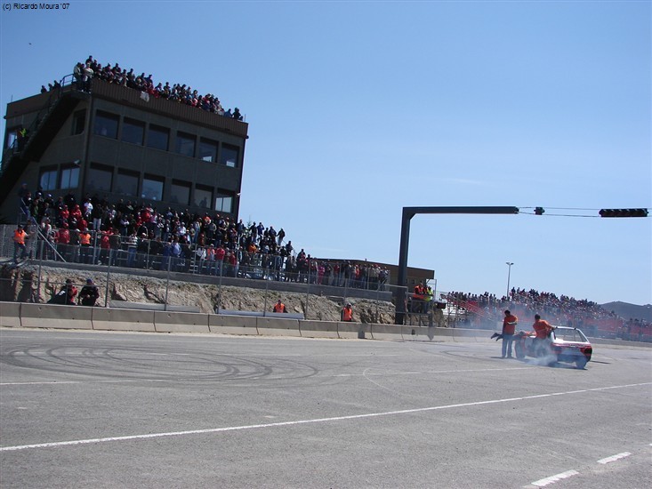 Espectáculo de Freestyle na Pista Automóvel de Montalegre