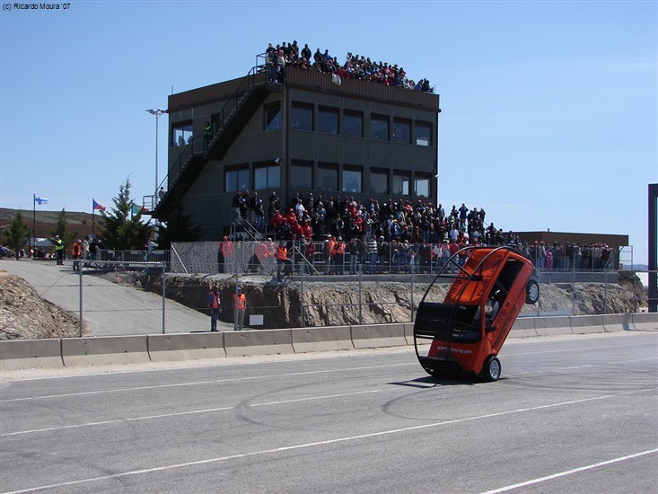 Espectáculo de Freestyle na Pista Automóvel de Montalegre